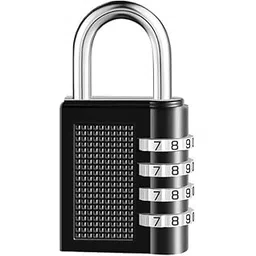 4 Digit Number Lock | 40mm Combination Padlocks for Luggage, Sports Bag, Tool Boxes and Lockers | Water Resistant | Travel Friendly | Keyless Luggage Lock | Combination Anti-Theft Metal Lock-image-26
