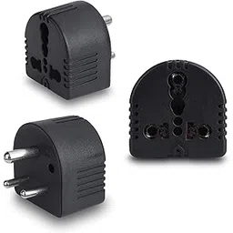 MX 3 Pin Universal Conversion Plug Converts Power 5 AMP to 15 AMP Plug, Flame Retardant Body Material, Travel Adaptor, Multi- Purpose Use Socket Connector-picture-29