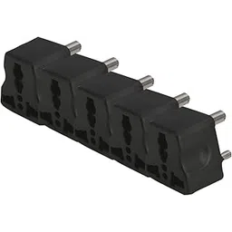 MX Universal 3 PIN Travel Adapter (Type D) India to USA, UK, China, South Africa & More Conversion Plug for Home and Official use- Black (Pack of 5)-picture-20