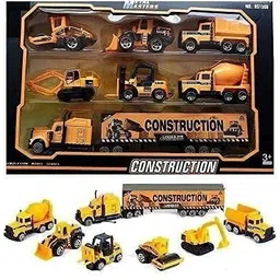 my baby love a perfect care New Version Mini Die Cast Metal 7 Pcs Vehicle Trucks Toys-picture-26