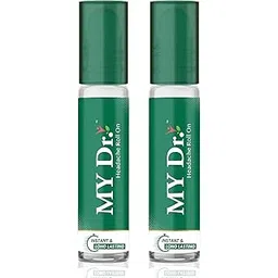 MY Dr Headache Relief Roll-On | Instant Relief from Headache, Migraine, Tension & Stress | No Balm & Wax, Non-Greasy | Hands-Free, No Massage Needed | Infused with Natural Oils for Deep Penetration | Safe for Daily Use| Compact & Travel-Friendly | 10ml (Pack of 4)-picture-17