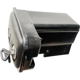 my earth store Road Religion Yamaha RX100/RXG 135 Tool Utility Box Luggage Box Black Plastic Motorbike Saddlebag-picture-20