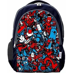 my fav 30 Litres Digital Printed Laptop Backpack For Men Women, 46X31X21Cm Waterproof Laptop Bag Fit Upto 15.2" Laptops, Heavy Duty Long Durable Laptop/School Bag For Boys & Girls - Multicolor-picture-12