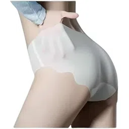 my lady leo Womens Invisible Panties Laser Cut Ice Silk Panties | High Waist Women's Panties for Women | Transparent Panties-picture-26