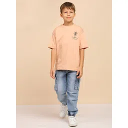 My Milestones Boys Graphic Printed Cotton T-Shirt-picture-21