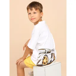 My Milestones Boys Graphic Printed Cotton T-Shirt-picture-33