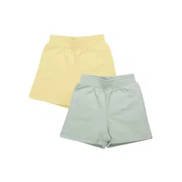 My Milestones Boys Yellow Low-Rise Shorts-picture-41