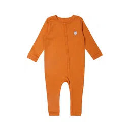 My Milestones Infant Boys Solid Cotton Romper-picture-37