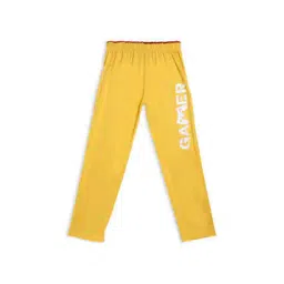 my sweet angel Boys Typographic Print Track Pants-picture-20