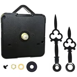 MYADDICTION 4xWall Clock Movement Mechanism Battery Operated Silent Sweep Repair Parts Black with 2 Pointer-picture-26