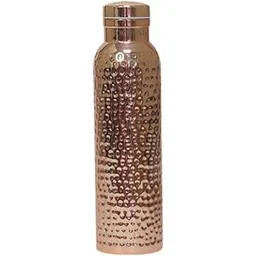 MYADDICTION Metal Sports Bottle Hammered Copper Water Bottle for Camping Cycling Workout-picture-29