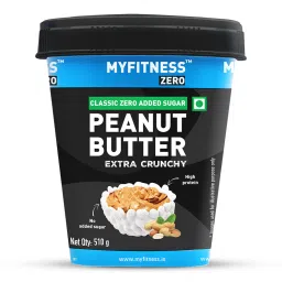 myfitness by brnd.me Myfitness Zero Classic Zero Added Sugar Peanut Butter, 510 g Extra Crunchy-picture-18