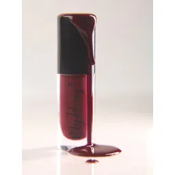 MyHues HyGlow Lip Elixir Noor Matte Liquid Lipstick -7ml - Deep Burgundy-picture-15