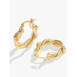 MYKI Contemporary Hoop Earrings image 2