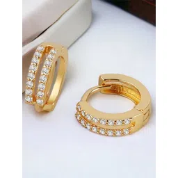 MYKI Gold-Plated Classic Hoop Earrings-picture-33