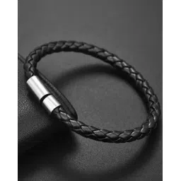 myki Silver-Plated Rope Braided Bracelet-picture-13