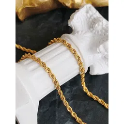 MYKI Twisted Rope Gold-Plated Chain-picture-13