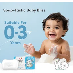 mylo Baby Soap | 100% Natural Ingredients | Cleanses Gently | Retains Moisture image 5