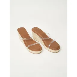 MyMy footwear Leather Wedge Peep Toes-picture-26