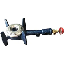 MyNaksha Indian Iron 4 Leg Spider Commercial Purpose Gas Stove with 1 Burner and Fitting Kit (Diameter 8.75 inches)-picture-15