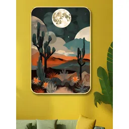 Myntra Elegant Homes Black & Off White Wood Abstract Wall Art-picture-15