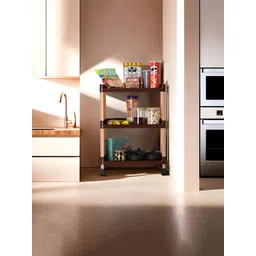 Myntra Elegant Homes Brown Set of 1 Regular Drawer Organiser Organisers-picture-25