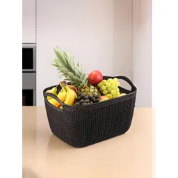 Myntra Elegant Homes Brown Set of 1 Regular Multi-Utility Organisers-picture-31