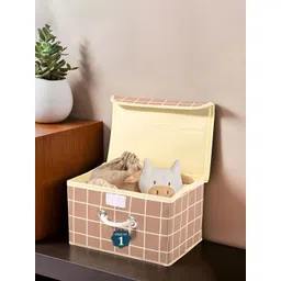 Myntra Elegant Homes Brown Tote Basket Organisers-picture-12