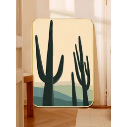 Myntra Elegant Homes Cream-Coloured & Green 1 Piece Wood Other Wall Paintings-picture-11