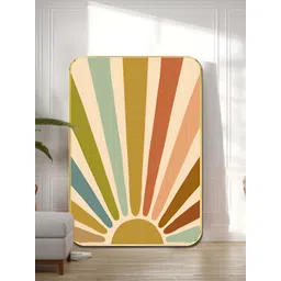 Myntra Elegant Homes Cream-Coloured & Green 1 Piece Wood Other Wall Paintings-picture-12