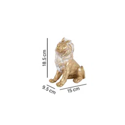 Myntra Elegant Homes Gold-Toned Figurine Showpiece image 5