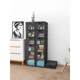 Myntra Elegant Homes Grey 2 Pieces 6-Tier Drawer Organisers-picture-22