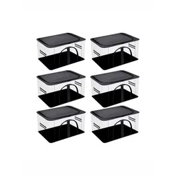 Myntra Elegant Homes Grey 6 Pieces Multi-Utility Organisers image 1