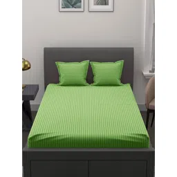 Myntra Elegant Homes Multi 180 TC Superfine Ethnic Motifs Cotton Queen Bedsheets-picture-24