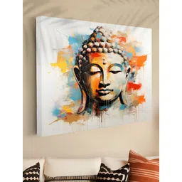 Myntra Elegant Homes Multicoloured 1 Piece Canvas Wall Paintings-picture-23