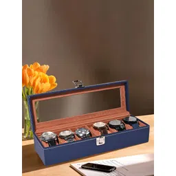 Myntra Elegant Homes Navy Blue Set of 1 Water Resistant Multi-Utility Organisers-image-34