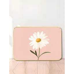 Myntra Elegant Homes Pink & White Minimal Daisy Bloom Wooden Wall Art-picture-16