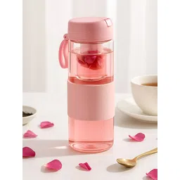 Myntra Elegant Homes Pink Glass Double Wall Vacuum Magnetic Tea Capsule Infuser - 420 ml-picture-12