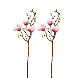 Myntra Elegant Homes Purple 2 Pieces Lily Artificial Flower image 1