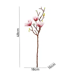 Myntra Elegant Homes Purple 2 Pieces Lily Artificial Flower image 3