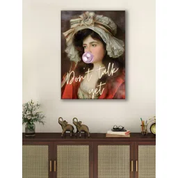 Myntra Elegant Homes Red & White 1 Piece Canvas Other Wall Paintings-picture-36