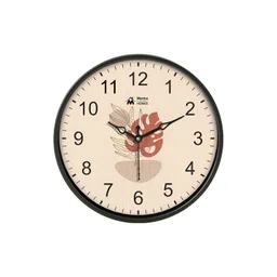 Myntra Elegant Homes Red Printed Traditional Wall Clock-picture-34