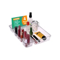 Myntra Elegant Homes Transparent 4 Pieces Multi-Utility Organisers-picture-30