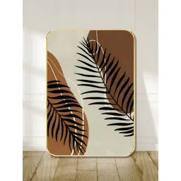 Myntra Elegant Homes Unisex White & Black 1 Piece Wood Other Wall Paintings-picture-18