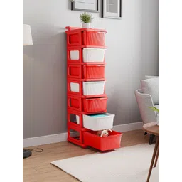 Myntra Elegant Homes White Set of 1 Regular Multi-Utility Organisers-picture-34