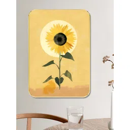 Myntra Elegant Homes Yellow & Green Floral and Botanical Wooden Painting Wall Art-picture-23