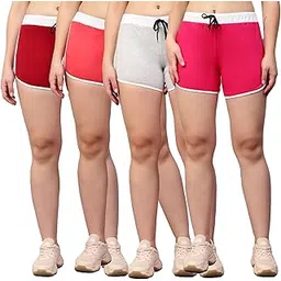 myo Women's Cotton Shorts Pack of 4-picture-38