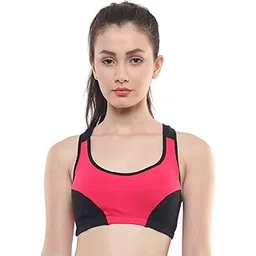 mysha Women's Cotton Non Padded Sports Bras T-Back Non Wired Full Coverage (for Gym Workout Yoga, Dancing or Running)-picture-30
