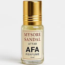 Mysore Sandal Attar - Long Lasting Natural Indian Fragrance Oil - Pure & Alcohol-Free Perfume for Men & Women - Traditional Woody Scent - 6ml by AFA Perfumes-picture-17
