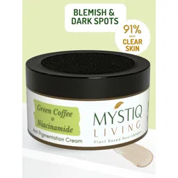 MYSTIQ LIVING Green Coffee Blemish Clear Face Moisturising Cream For Pigmentation - 50g-picture-25